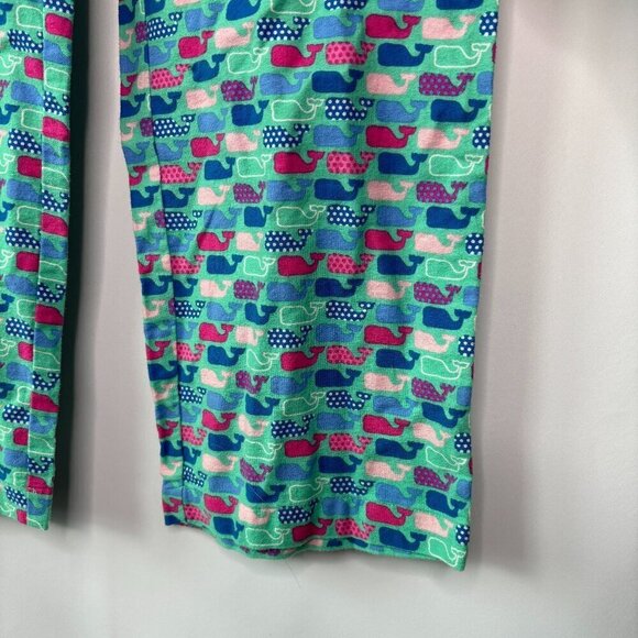 Vineyard Vines Girls Multi Color Whale Print House Pajama Pants Size XXS - Picture 3 of 9